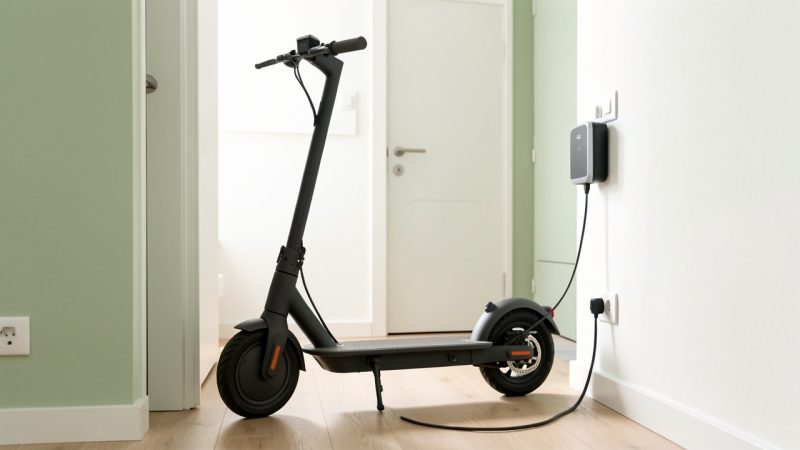 Scooter électrique : recharger en appartement pour 18 km par jour